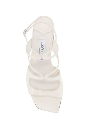 JIMMY CHOO SANDALI TACCO ALTO CREMA `AZILIA JIMMY CHOO | AZILIA45BZDLATTE/SILVER